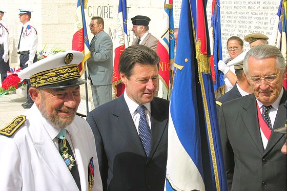 Dominique Vian, Christian Estrosi, Jacques Peyrat prefet-vian