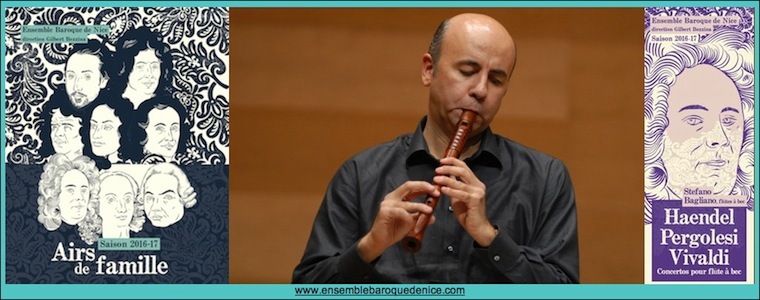 Concerts de l’Ensemble Baroque de Nice Haendel, Pergolesi, Vivaldi