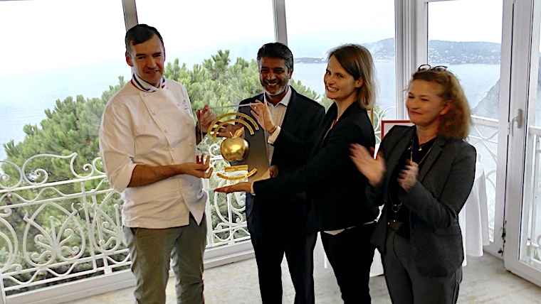 Le Trophée Pomme d’Or 2023 attribué au Château de La Chèvre d’Or à Eze