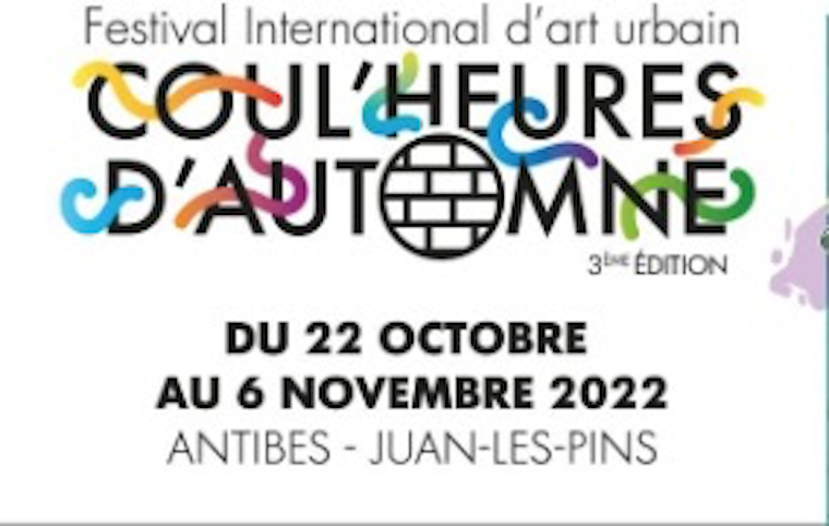 Coul'Heures d'Automne 2022, le Festival International d'Art Urbain d'Antibes