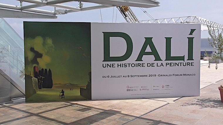 Exposition Dalí, Une Histoire de la Peinture au Grimaldi Forum Monaco