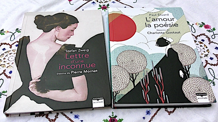 Éluard, Zweig, Livres Illustrés aux éditions Magnard Nice RendezVous rayon Beaux Livres