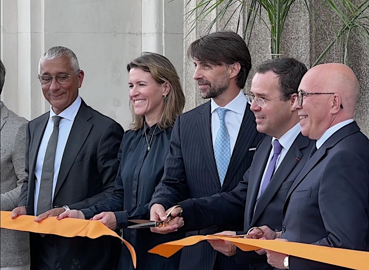 Inauguration officielle du Palais de la Méditerranée à Nice