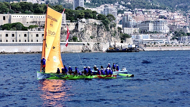 La Yole Ronde de Martinique invitée de la Fête de la Mer de Monaco