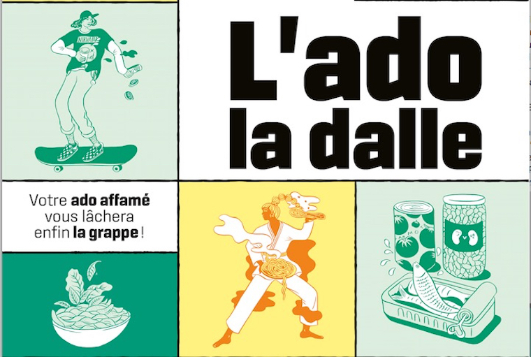 L'Ado La Dalle aux éditions de La Martinière Nice RendezVous rayon Livres de Cuisine