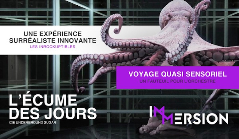 L'Écume des Jours - Immersion 35 au Théâtre Anthéa à Antibes