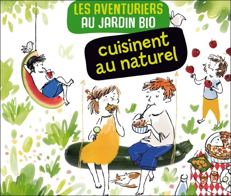 Les Aventuriers au jardin bio, une collection de livres pour les enfants