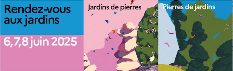 Rendez-Vous aux jardins 2025 Jardins de pierres, Pierres de jardins