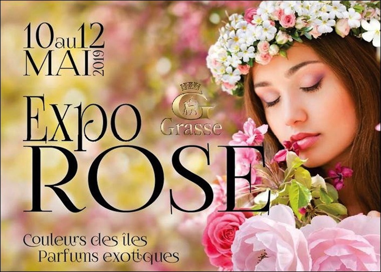ExpoRose 2019 à Grasse Couleurs des îles et Parfums exotiques