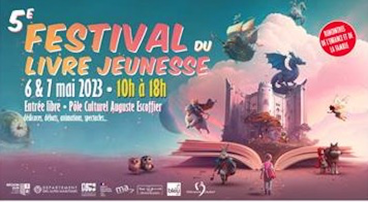 Festival du Livre Jeunesse 2023 à Villeneuve-Loubet
