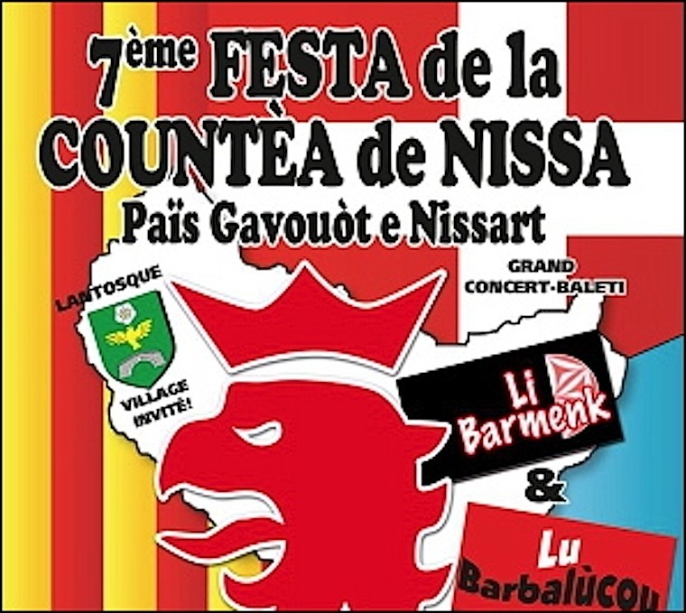Festa de la Countèa de Nissa Païs Gavouòt e Nissart 2019 à Breil sur Roya