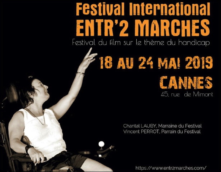 10ème édition du Festival International du Film sur le Handicap Entr'2 Marches à Cannes