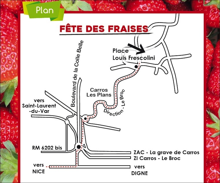 fraises fete plan