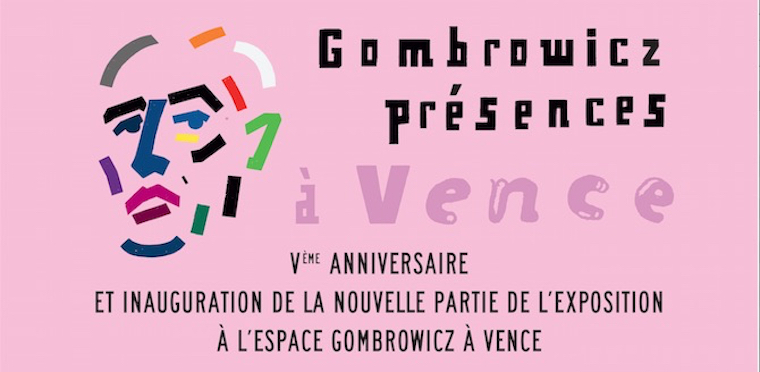 Gombrowicz Présences à Vence Vème anniversaire & Inauguration de l'agrandissement du Musée