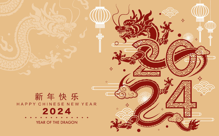 Dans le Carnet de Nice RendezVous 2024 Semaine 06 - Nouvel An Chinois - Année du Dragon de Bois