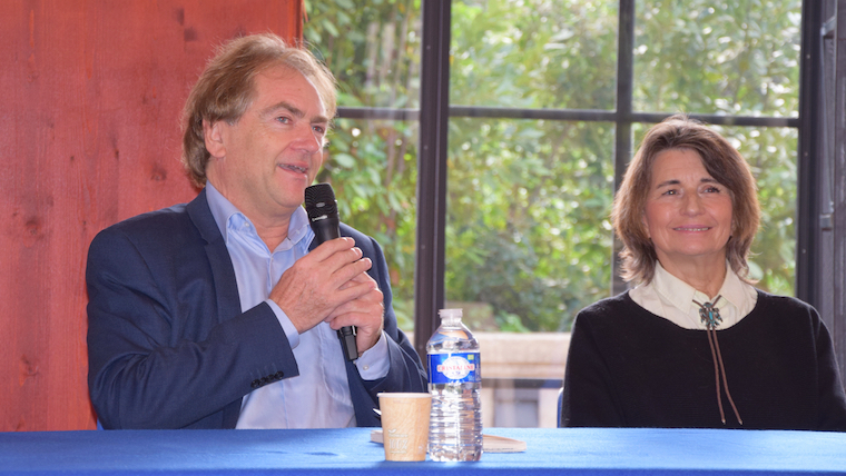 Prix Audiberti 2021 Van Cauwelaert et Béatrice Commengé