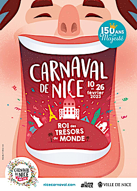 affiche carnaval nice 2023 sq