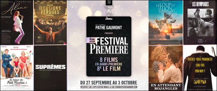 Nice Festival Première aux Cinémas Pathé Gare du Sud, Pathé Masséna et Pathé Lingostière