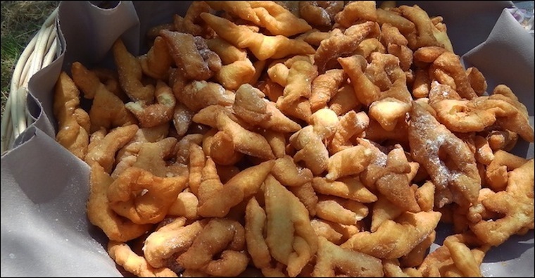 Les ganses de Carnaval une recette de la cuisine de Nice et de son Comté