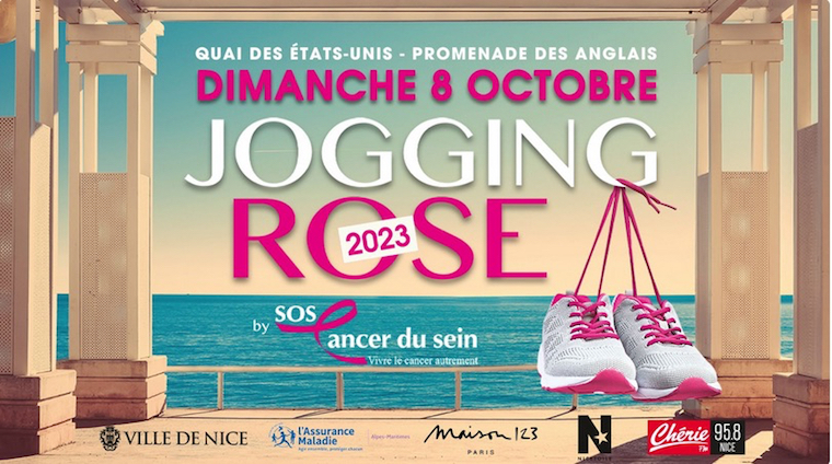 Nice, Jogging Rose & Marche Rose par SOS Cancer du Sein