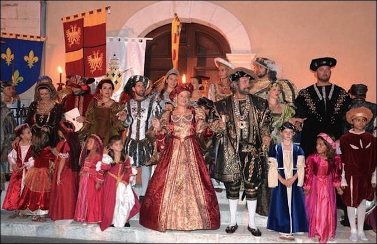 Soirées Renaissance 2019 à Villeneuve Loubet Léonard de Vinci à l'honneur