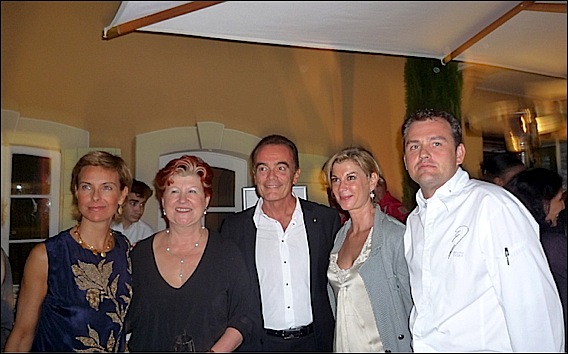 Mas Candille Soirée des Chefs des Étoiles de Mougins ::Carole Bouquet, Annie Féolde, Richard Galy, Michèle Laroque, Bruno Oger candille-chefs-lg3