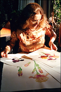 Colette Thurillet::Du jardin de son enfance en Bourgogne aux serres d’Orchidées en Allemagne, des plantations de Côte d’Ivoire et de Martinique jusqu’à son établissement à Nice, Colette Thurillet a toujours su trouver dans la Nature ses sujets de prédilection. colette-thurillet