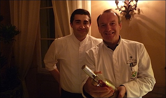 ILTM Cannes Les Relais & Châteaux reçoivent à La Bastide Saint Antoine de Jacques Chibois::Serge Gouloumès, chef étoilé du Mas Candille à Mougins accompagné de son second de cuisine gouloumes-iltm