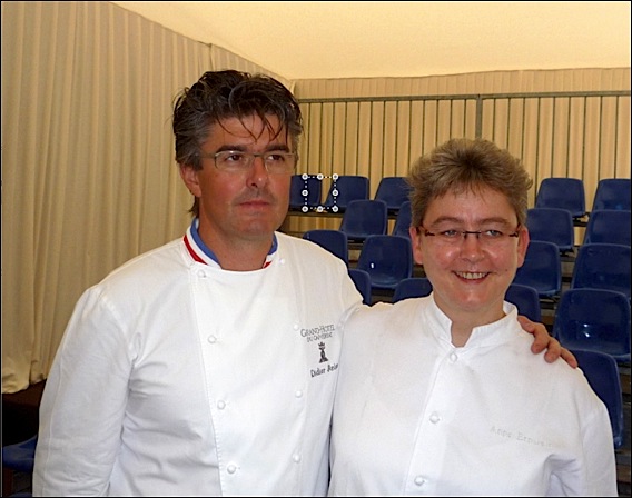 NICE 24e concours MOF en Cuisine Gastronomie 8 finalistes travaillent en PACA::Anne Erwein, seule finaliste femme, retrouve son ami MOF Didier Aniès aux Étoiles de Mougins 2010 mof-finale-lg2