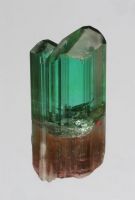 Tourmaline bicolore du Brésil