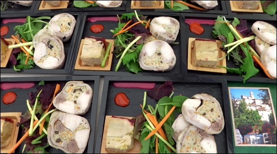 Lou Festin dou Puort 10 ans déjà::Thomas Millo : farandole de saveurs niçoises et son rubis de foie gras. festin-puort-2013-lg5