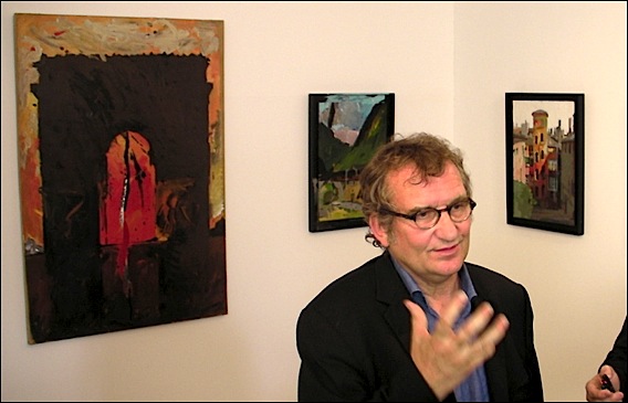 À Saint Paul de Vence, la Fondation Maeght présente une exposition de l'oeuvre de Gasiorowski ::Olivier Kaeppelin, le directeur de la Fondation présente « Les Croûtes », une serie d'oeuvres réalisées dans les années soixante-dix. gasiorowski-maeght-lg2