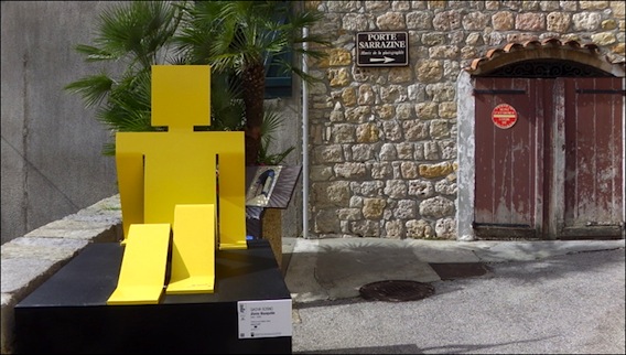 Mougins Exposition Monumental, l’Art dans la rue::Sacha Sosno - Dame tranquille- Acier - 2008 mougins-monumental-lg5