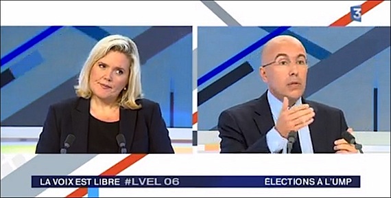 Debat Tabarot Ciotti La voix est libre France3:: plateau-ump06-5