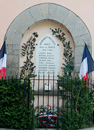 Monument aux Morts de Massoins