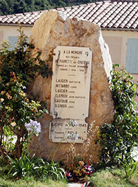 Monument aux Morts de Tourette du Château